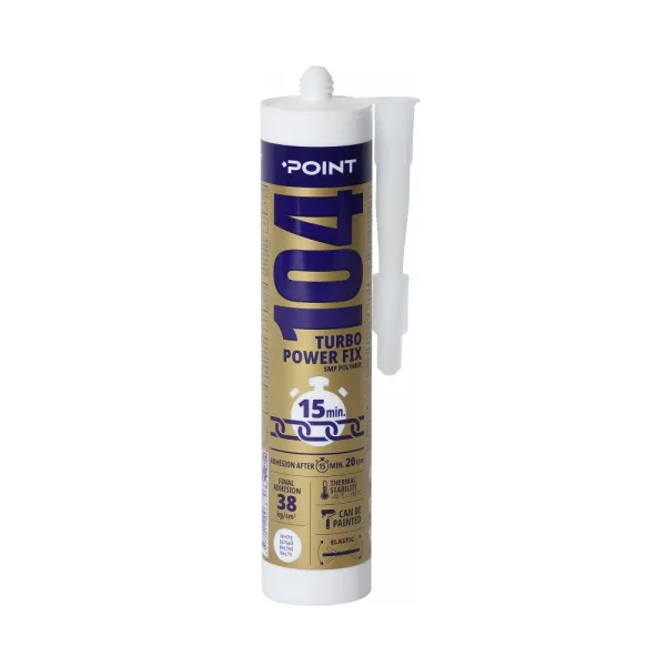 Adhesive POINT 104 TURBO FAST & STRONG FIX