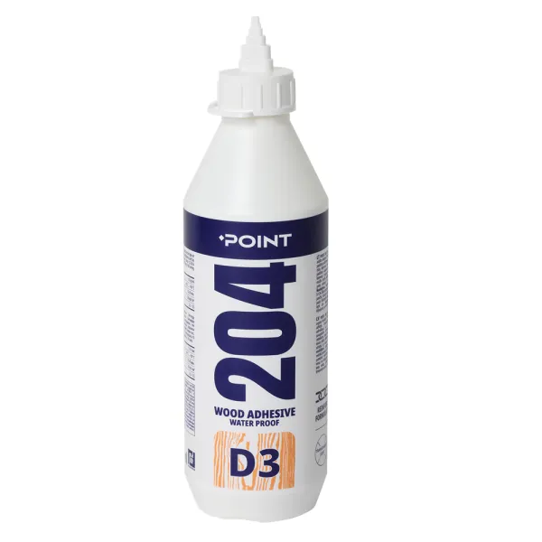 Klijai medienai POINT 204 Ø3mm, skaidrūs, 500ml