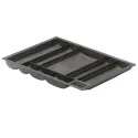 Tray insert, With rim, with 8 compartments