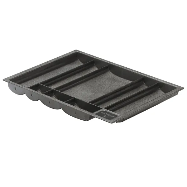 Tray insert, With rim, with 8 compartments