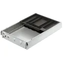 Tray insert, With rim, with 8 compartments