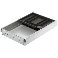 Tray insert, With rim, with 8 compartments
