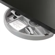Dėklas kanceliarinis 345x207x34mm, juoda