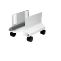 Computer stand with wheels