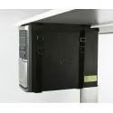 Computer holder with adjustable straps