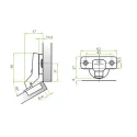 Hinge 35° 30°/18mm