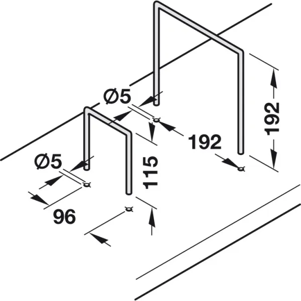 Skirtukas CD/DVD laikymui 96x115mm