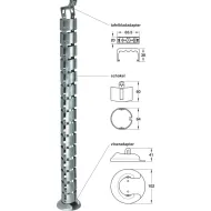 Cable guide, Link design