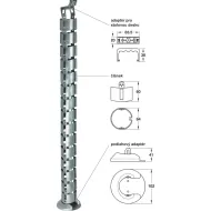 Cable guide, Link design