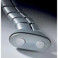 Cable management system VERTEBRA white