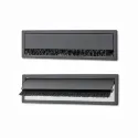 Lizdas laidams L180mm, juoda