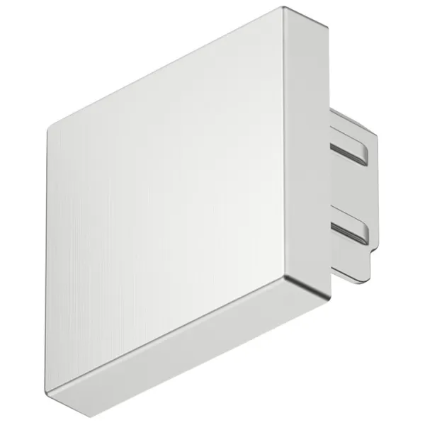 Dangteliai LED profiliui 2102 matinis chromas