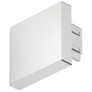 Dangteliai LED profiliui 2102 matinis chromas