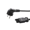 Supply cable GST18/CEE7/7, H05VV-F 3G1.5mm², L2000mm, black