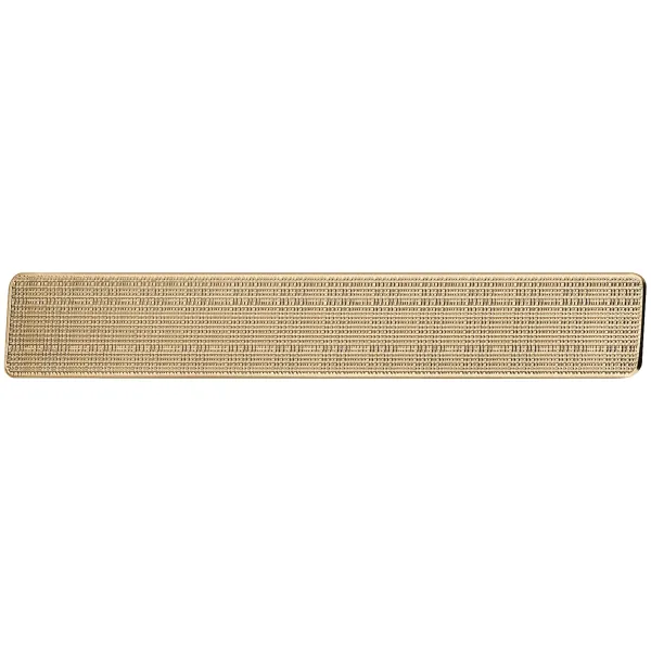 Rankenėlė H1910 CC128-160mm, 190x19mm, šlifuoto žalvario spalva