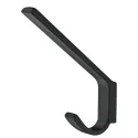 Wardrobe hook zi.blk. 19x141x113mm