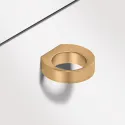 Rankenėlė taškinė H2150 L56mm, W15mm, H50mm, šlifuoto aukso spalva