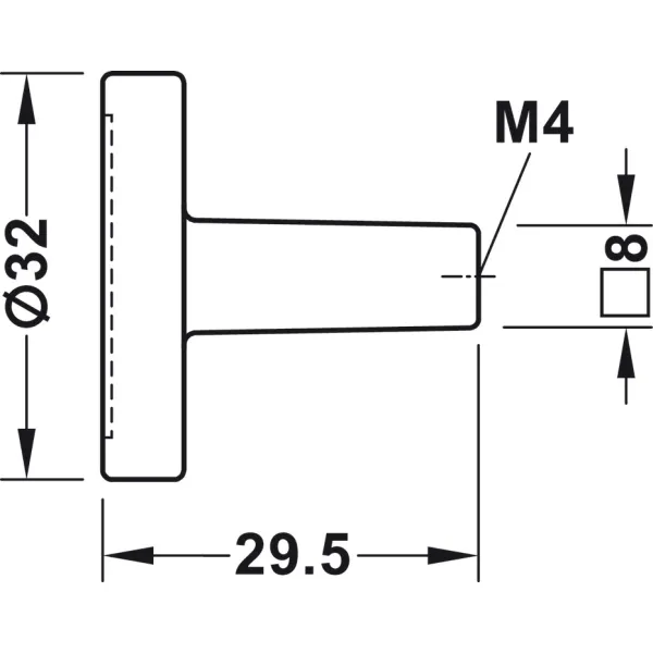 Furniture knob