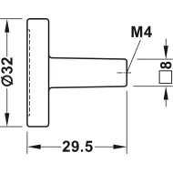 Furniture knob
