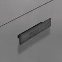 Furniture handle, Finger pull handle, zinc alloy