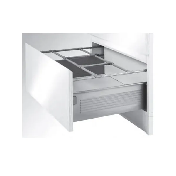 Side rail for drawer METALBOX L500mm white