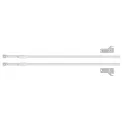 Side rail for drawer METALBOX L500mm white