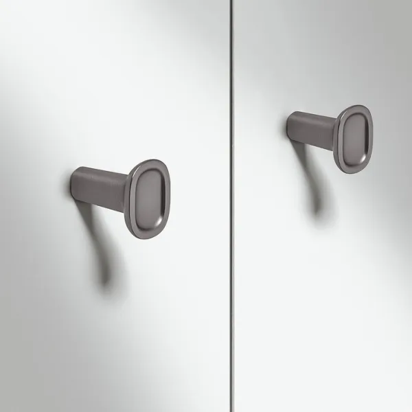 Rankenėlė taškinė H2325 24x29mm, šlifuoto nikelio spalva