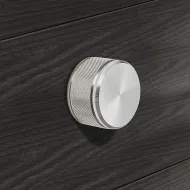 Rankenėlė taškinė H2310 Ø50mm, matinė juoda spalva