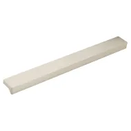 Furniture handle, Finger pull handle, aluminium