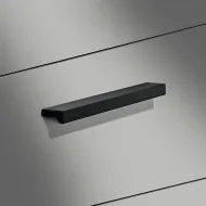 Furniture handle, Finger pull handle, aluminium