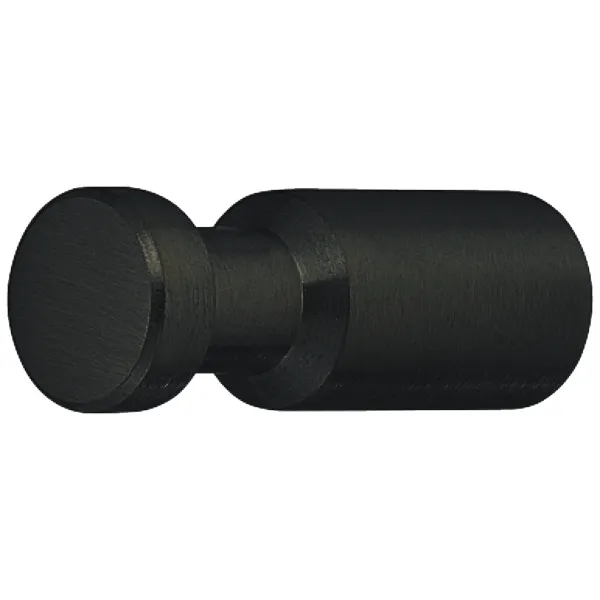 Rankenėlė vieno taško 48260, Ø12mm, matinė juodos spalva