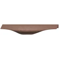 Profilio rankenėlė prisukama 64054 CC128mm, L200mm, šlifuotos bronzos spalva