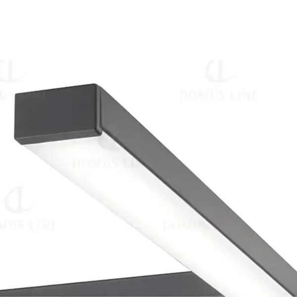 Šviestuvas LED NITEBS 230V/5W L300mm, juoda šilta balta šviesa 3000K