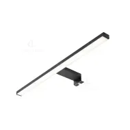 Šviestuvas LED NITEBS 230V/7W L500mm, juoda šilta balta šviesa 3000K