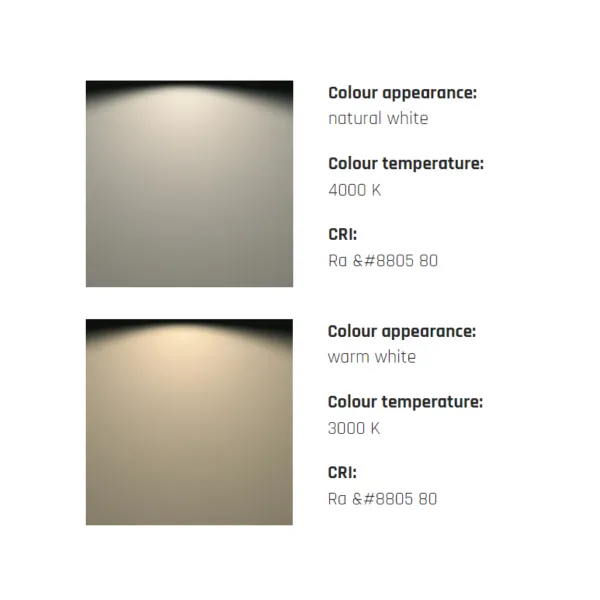 Šviestuvas LED NITEBS 230V/7W L500mm, juoda šilta balta šviesa 3000K