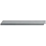 Furniture handle, Aluminium, handle can also be installed across the entire width of the cabinet