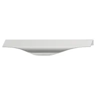 Profilio rankenėlė prisukama 64054, CC128mm, L200mm, anoduoto aliuminio spalva