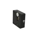 Spynelė elektroninė MIFARE1 80x80x27mm, juoda