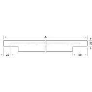 Handle profile, Aluminium