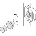 Rose, for Push-Lock, for plate thickness 16mm