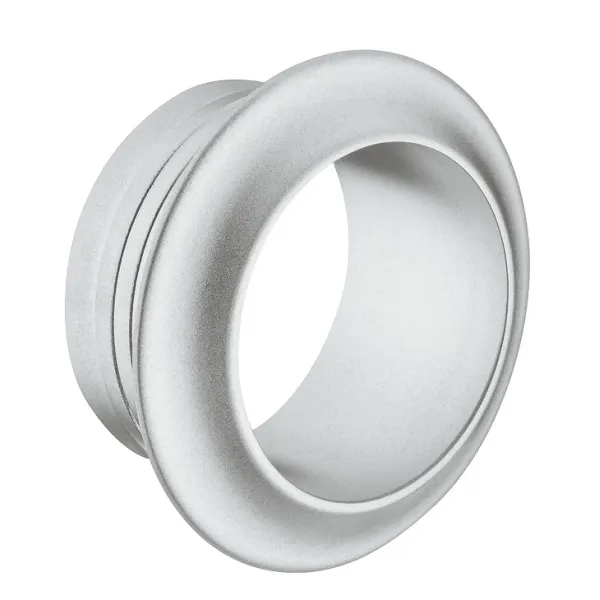 Žiedelis paspaudžiamas spynelei įfrezuojamas Ø26mm, matinis chromas