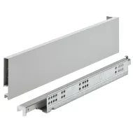 Stalčių šonai Matrix Box Slim A Synchro, H89mm, L350mm, 30kg, švelnaus uždarymo, pilka