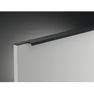Profilio rankenėlė įfrezuojama 61420 L1200mm, šlifuotos juodos spalvos