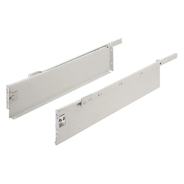 Drawer sides METALBOX L350mm H118mm white