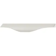 Furniture handle, Edge pull handle, aluminium