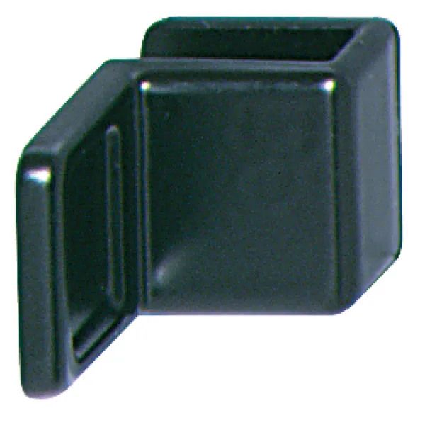 Rankenėlė stiklo durelėms 28x20x20mm, juoda