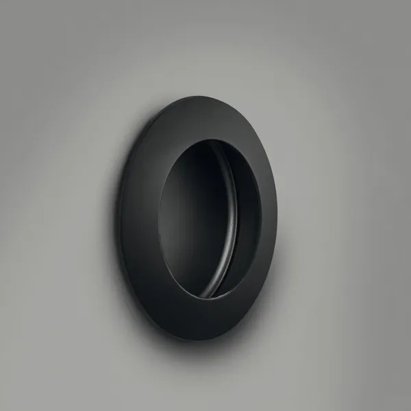 Rankenėlė įfrezuojama 17562 Ø56/60mm, juoda