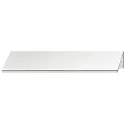 Furniture handle, Edge pull handle, aluminium