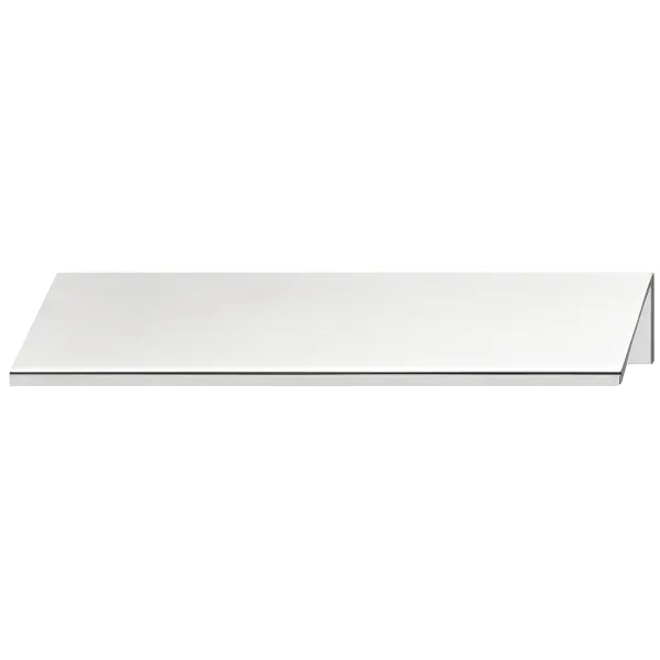 Furniture handle, Edge pull handle, aluminium