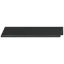 Furniture handle, Edge pull handle, aluminium